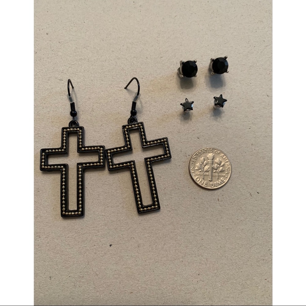 Black Earring Bundle 2